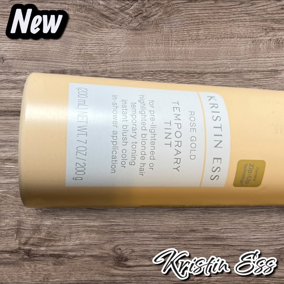 New Kristin Ess Rose Gold Temporary Tint - Picture 2 of 9